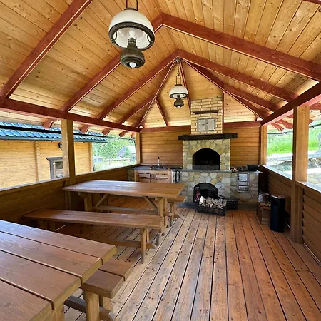 біля плаю з чаном та сауною Villa Plave